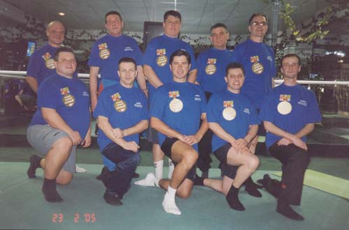 2005г. Мужская группа ФШПО. Поздравление с 23 февраля